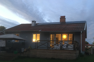 On-grid Home System in Svezia