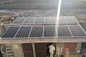 Sistema domestico off-grid in Gambia